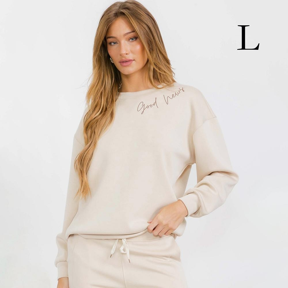 Good News, Jesus Saves Sweatshirt