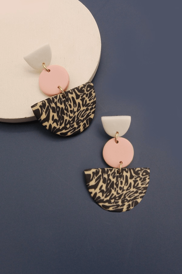 Leopard Drop Earring - Lady Dorothy Boutique