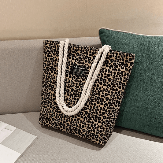 Leopard Tote - Lady Dorothy Boutique