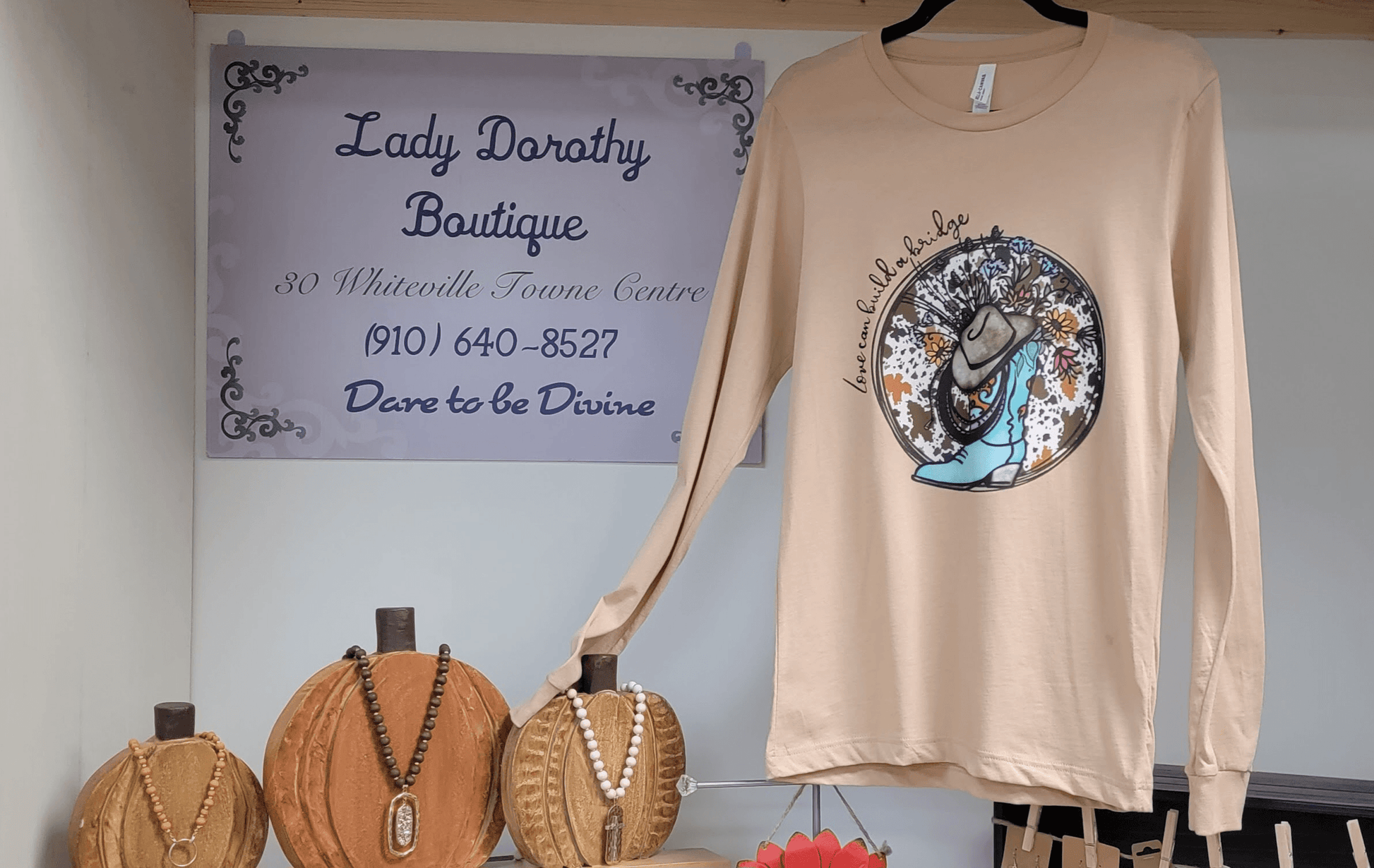 Love Can Build A Bridge Tee - Lady Dorothy Boutique