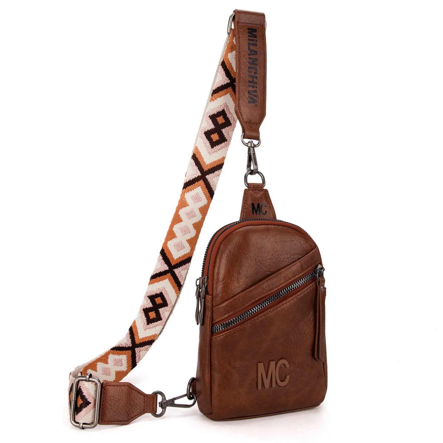 Milan Chiva Tribal Strap Sling Bag
