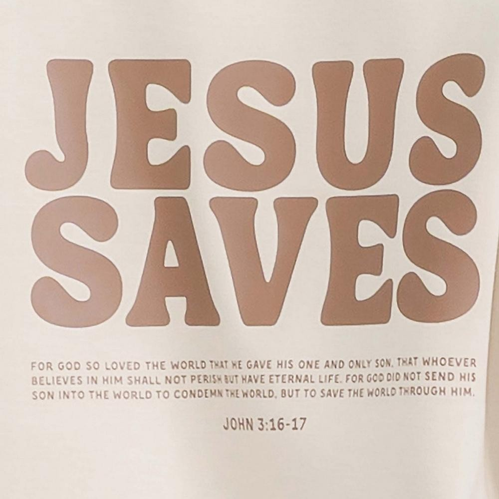 Good News, Jesus Saves Sweatshirt