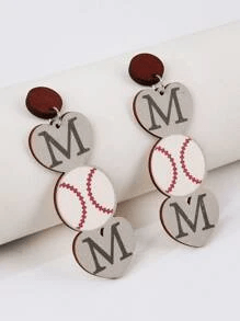 Mom Sports Earrings - Lady Dorothy Boutique