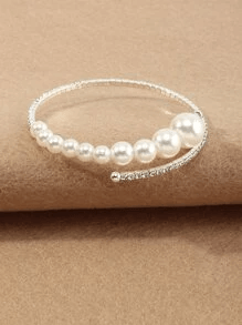 Rhinestone Wire Wrap Bracelet - Lady Dorothy Boutique