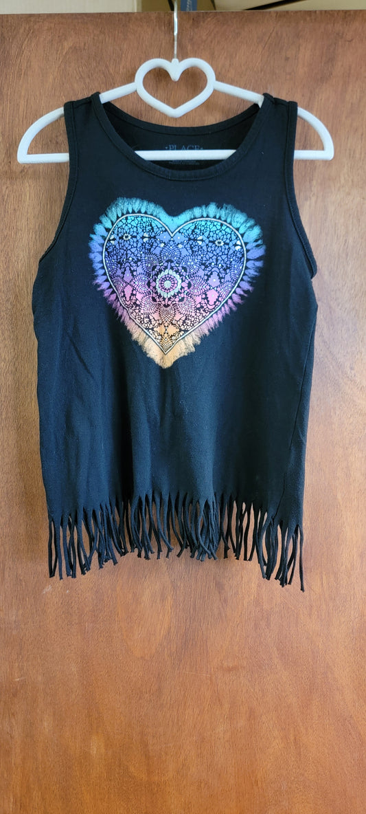 Heart Fringe Tank