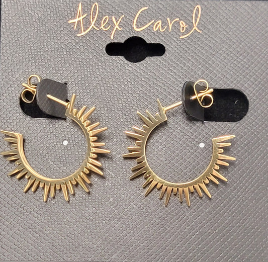 Alex Carol Sunburst Earrings