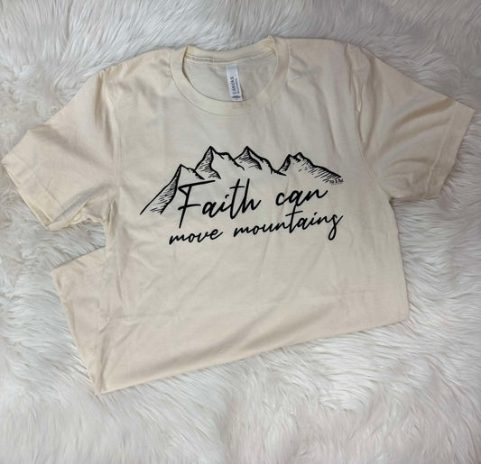 Move Mountains Faith Tee