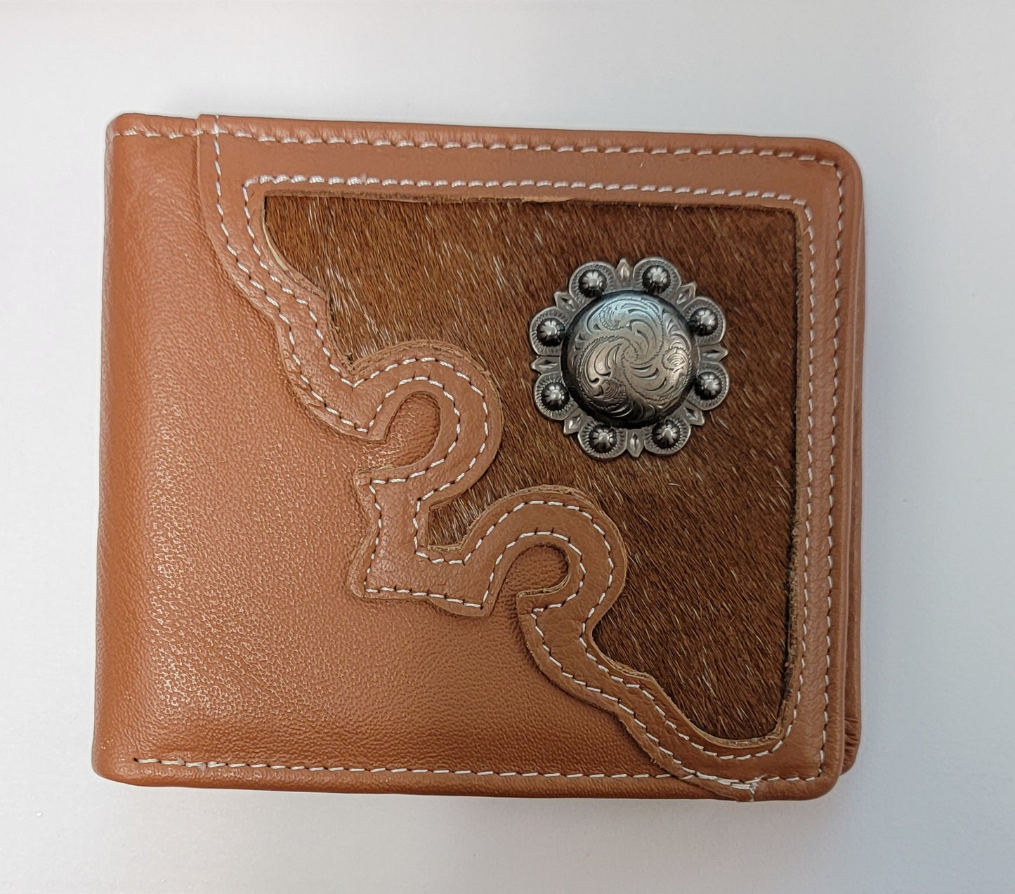Genuine Leather Bi-Fold Wallet