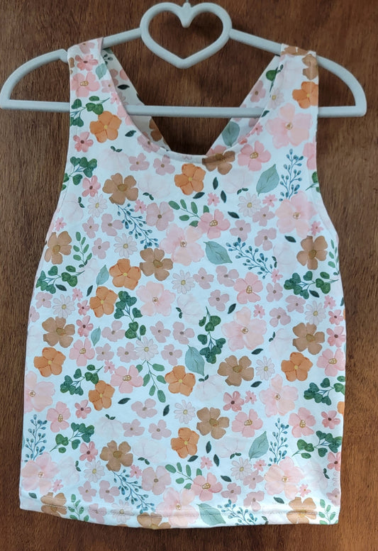 Girls Floral Tank Top