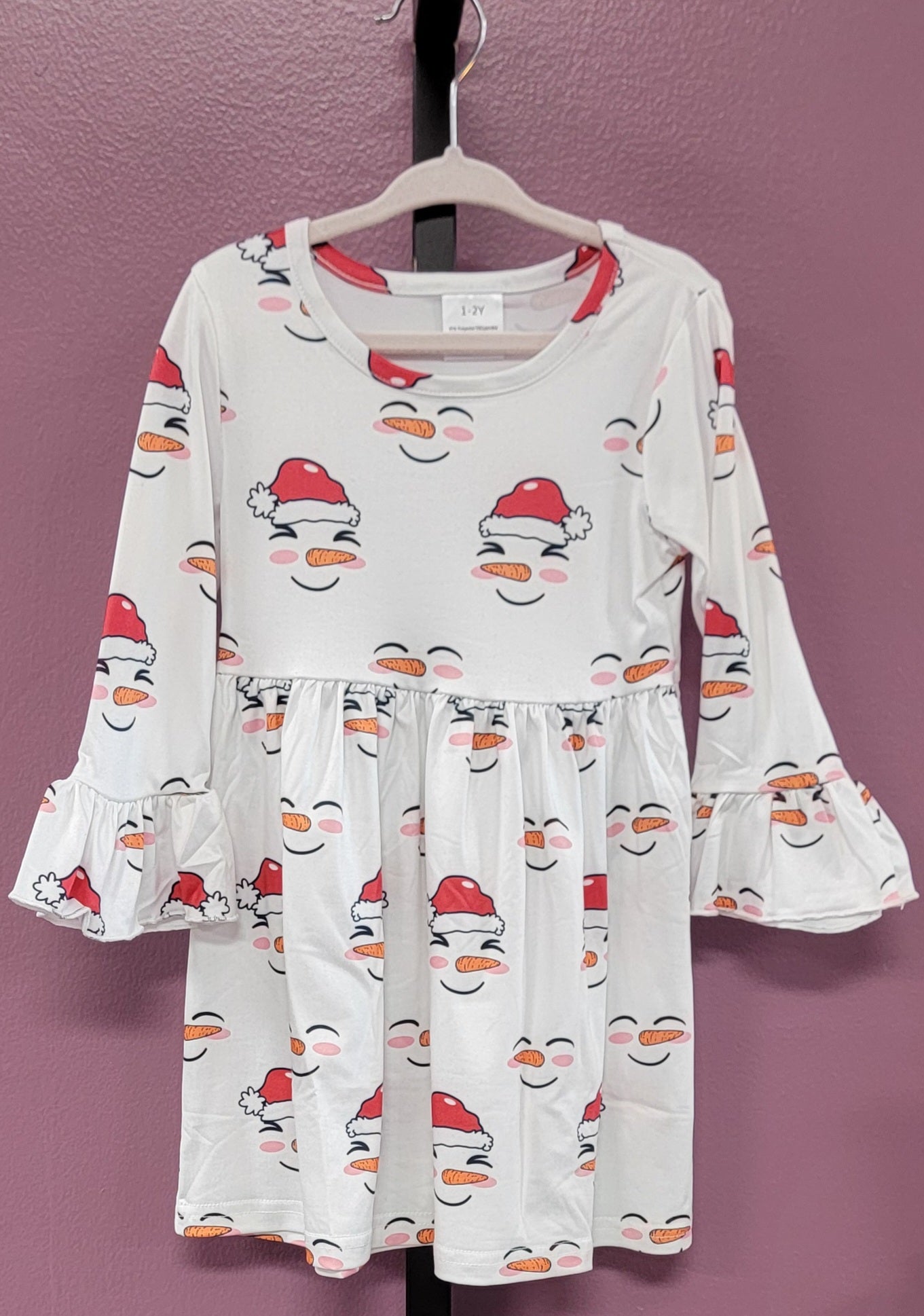 Snowman Santa Dress