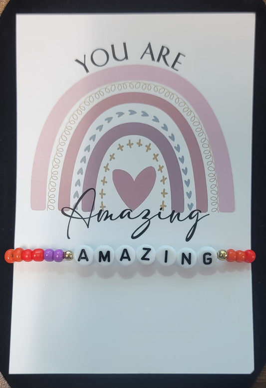 "Your Are" Stretch Bracelet
