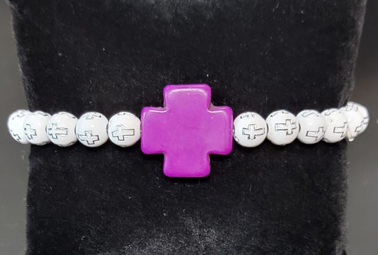 Cross Stretch Bracelet