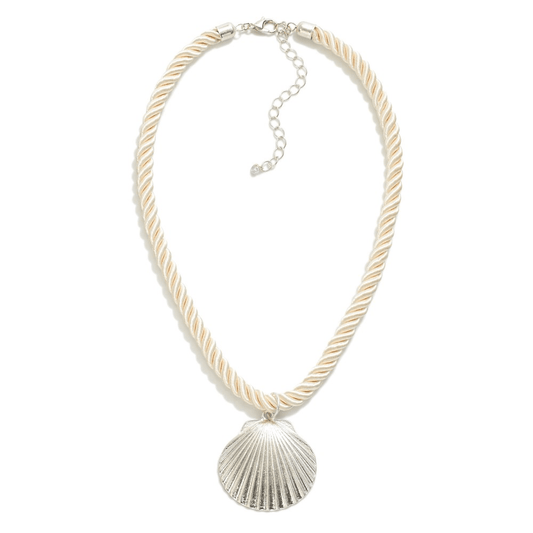 Shell Pendant Necklace - Lady Dorothy Boutique