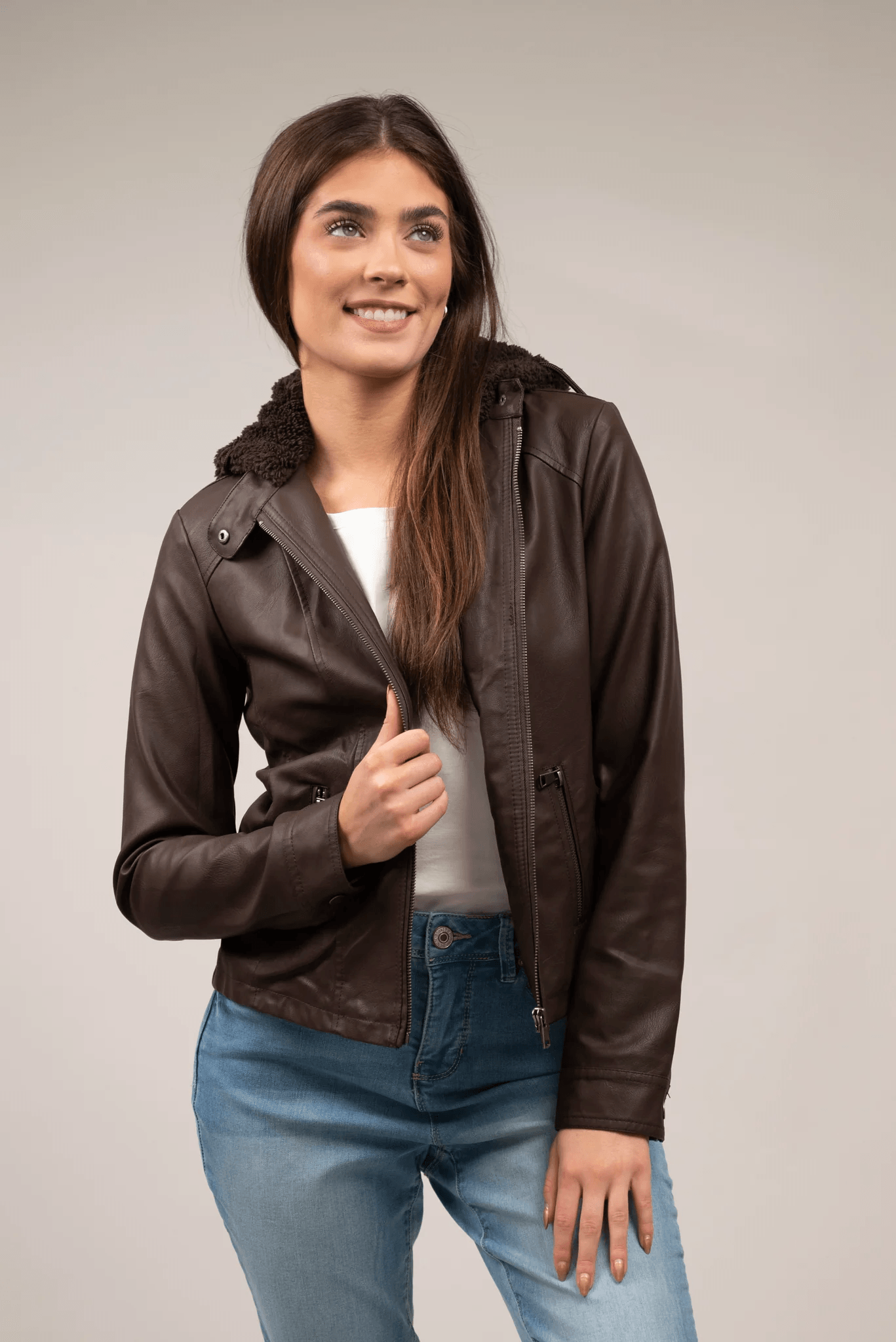 Sherpa In The Hood Jacket - Lady Dorothy Boutique