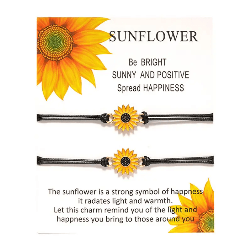 Sunflower Bracelet Set - Lady Dorothy Boutique