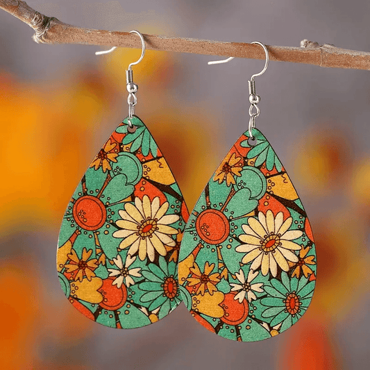 Sunflower Drop Earrings - Lady Dorothy Boutique