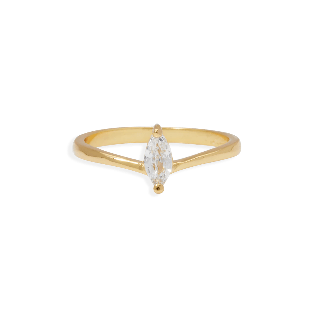 Tiny Marquis Ring - Lady Dorothy Boutique