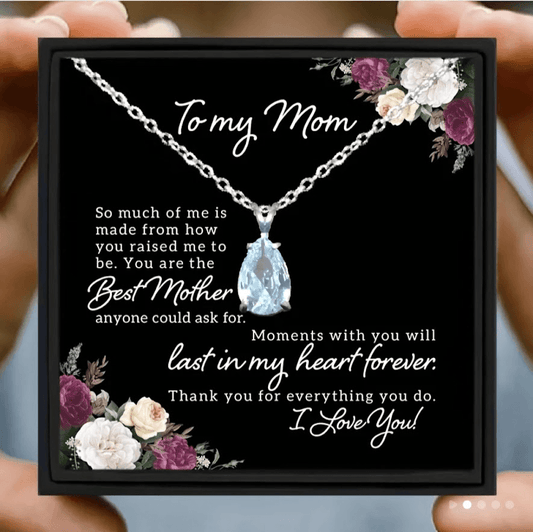 To My Mom Necklace - Lady Dorothy Boutique