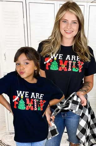 We Are Family Tee - Lady Dorothy Boutique
