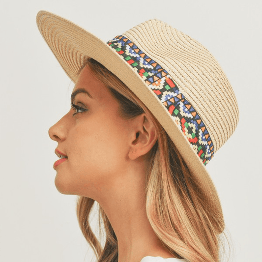 All The Colors Sun Hat - Lady Dorothy Boutique