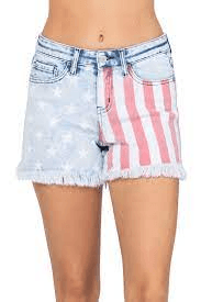 American Pride Shorts - Lady Dorothy Boutique