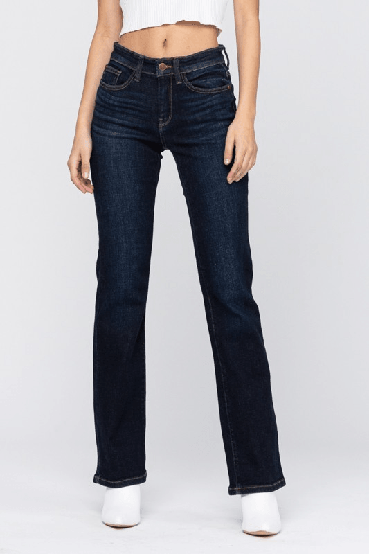 Classic Whiskered Dark Bootcut - Lady Dorothy Boutique