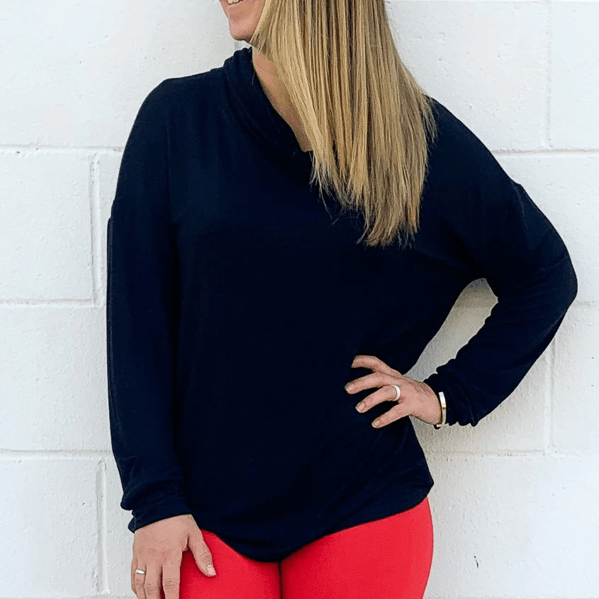 Cowl Neck Tunic - Lady Dorothy Boutique