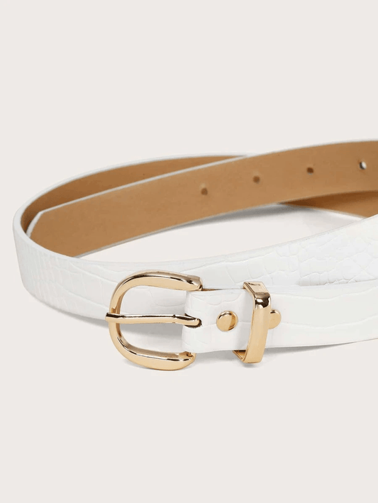 Croco Belt - Lady Dorothy Boutique