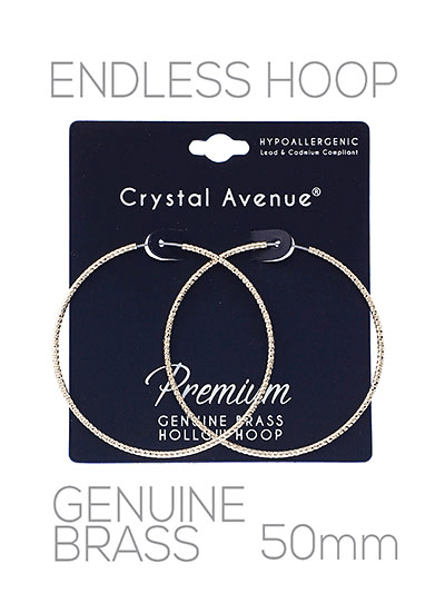 Endless Texture Hoop - Lady Dorothy Boutique