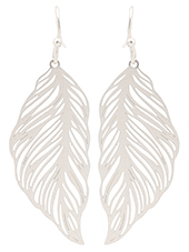 Filigree Leaf Earrings - Lady Dorothy Boutique