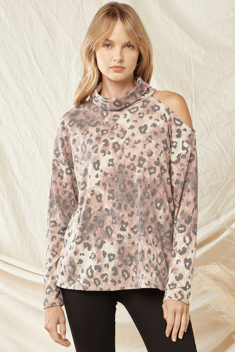 Fireside Leopard Top - Lady Dorothy Boutique