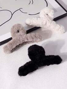 Furry Claw Clips - Lady Dorothy Boutique