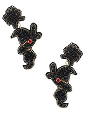 Halloween Seed Bead Earrings - Lady Dorothy Boutique