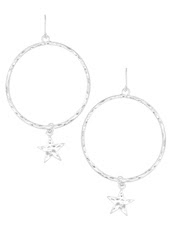 Hammered Star Earring - Lady Dorothy Boutique
