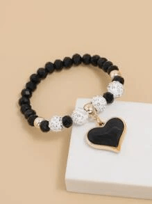 Heart Pendent Bracelet - Lady Dorothy Boutique
