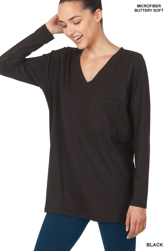 Lady D Classic Pocket Tee - Lady Dorothy Boutique