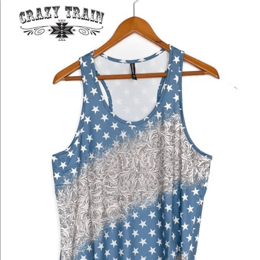 Lasso A Star Tank - Lady Dorothy Boutique