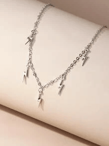 Lightning Charm Necklace - Lady Dorothy Boutique