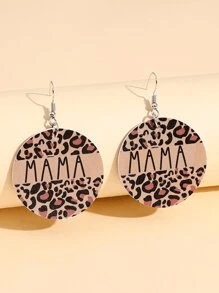 Mama Leather Earrings - Lady Dorothy Boutique