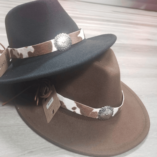 Moovin' Up Fedora - Lady Dorothy Boutique