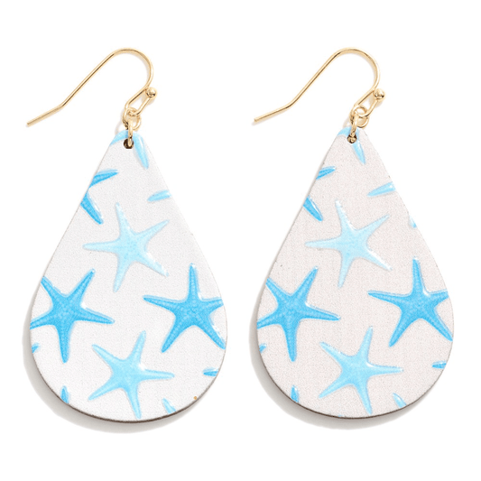 Nautical Wood Earrings - Lady Dorothy Boutique