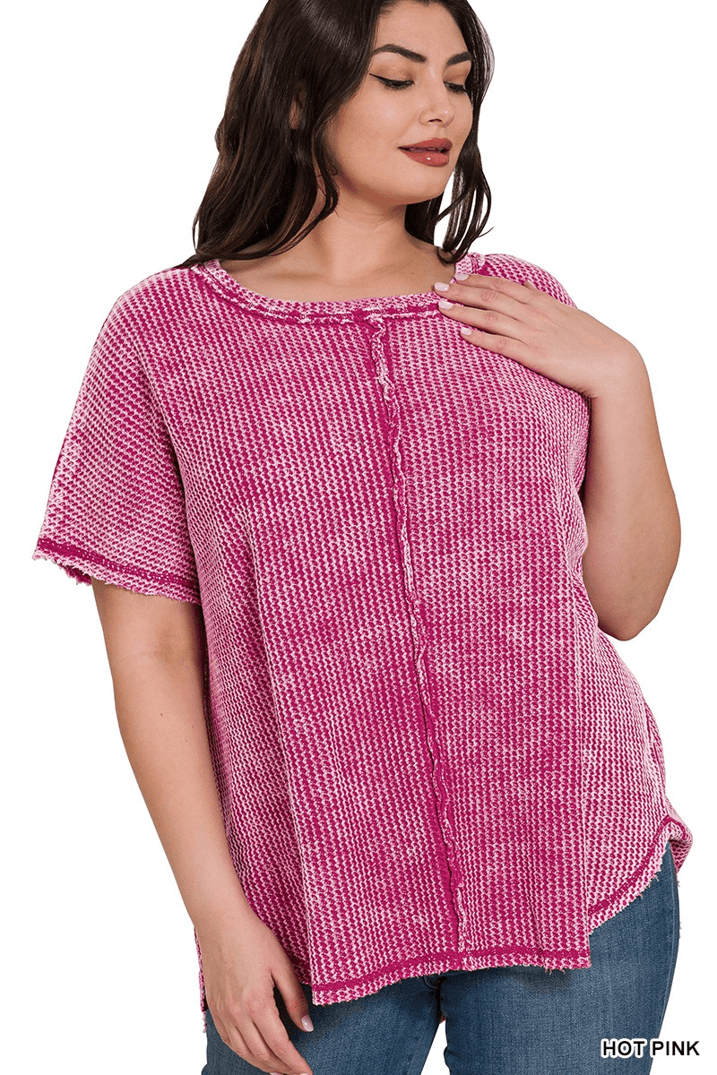 Baby Waffle Top - Lady Dorothy Boutique