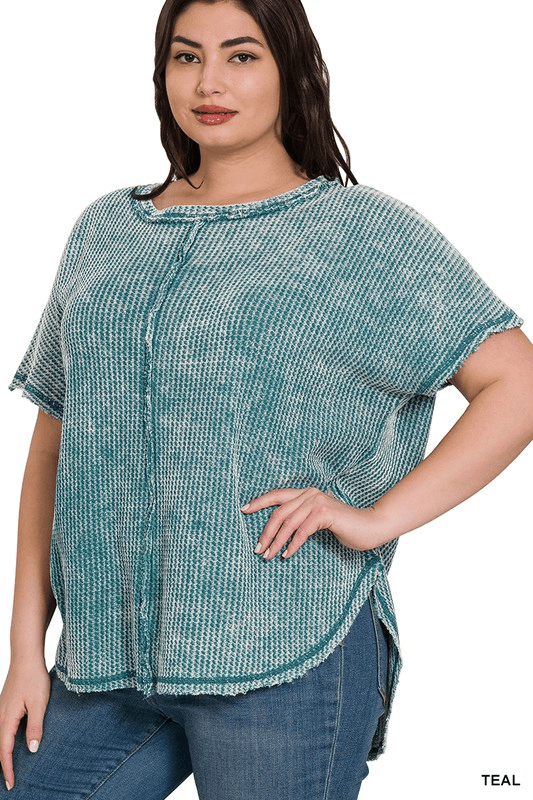 Baby Waffle Top - Lady Dorothy Boutique