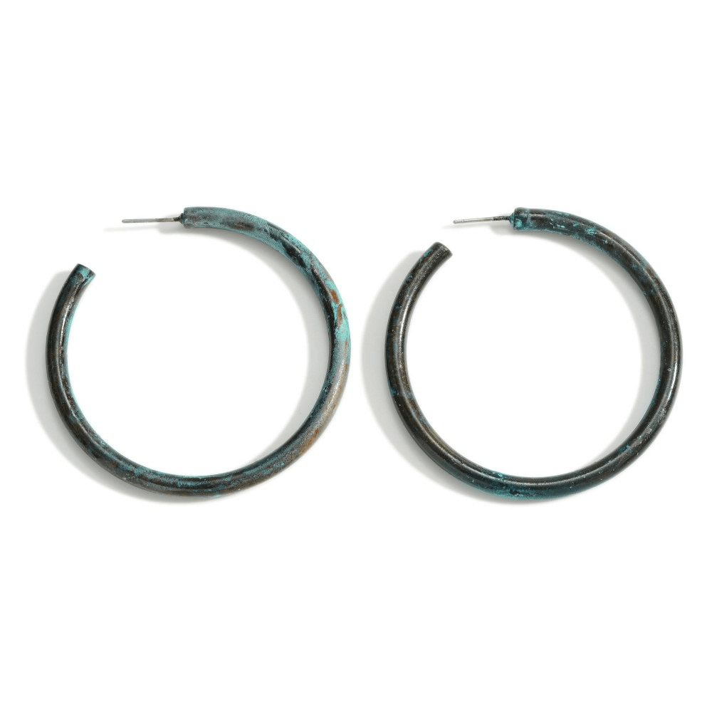 Patina Hoops - Lady Dorothy Boutique