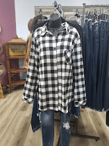 Plaid Sherpa Lined Shacket - Lady Dorothy Boutique