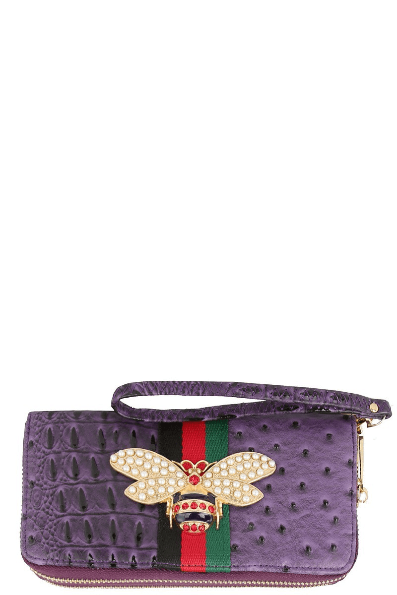 Queen Bee Wristlet - Lady Dorothy Boutique