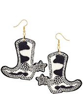 Rhinestone Cowgirl Earrings - Lady Dorothy Boutique