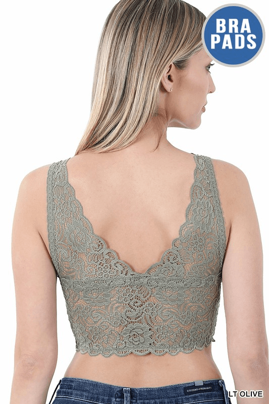 Seamless Lace Bra - Lady Dorothy Boutique