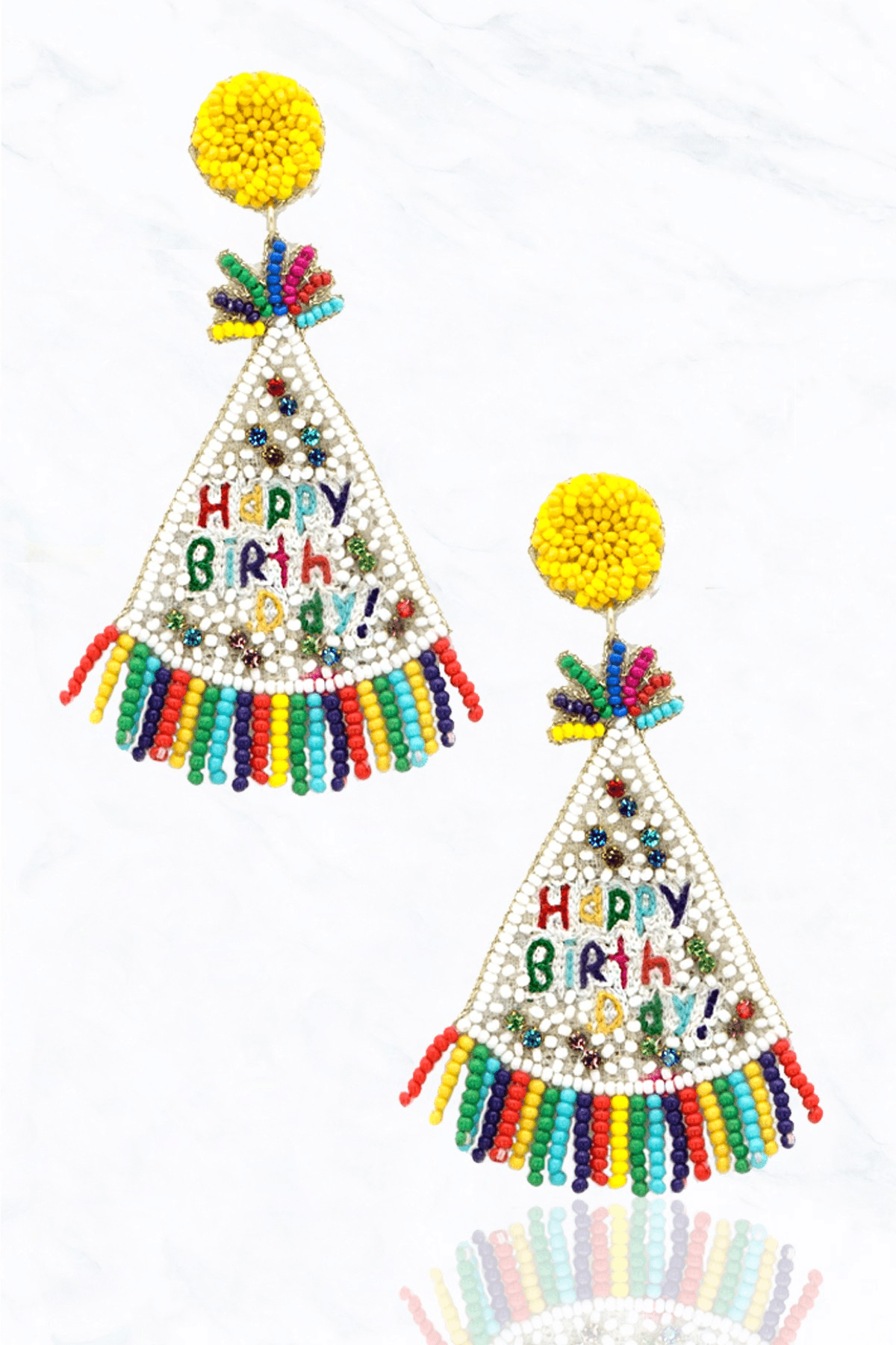 Seed Bead Birthday Earrings - Lady Dorothy Boutique
