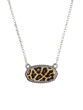 Silver Design Pendant Necklace - Lady Dorothy Boutique